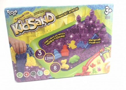 KidSand – кинетический песок для детей! Стройте песочные фигуры и замки у себя д. . фото 6