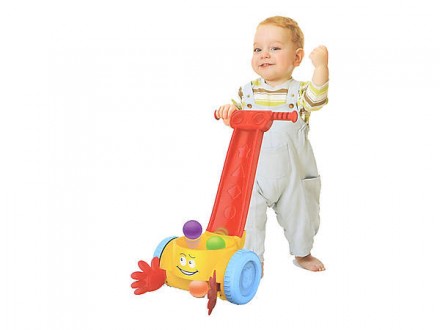 Каталка музыкальная с шариками предназначена для малышей, которые только научили. . фото 3