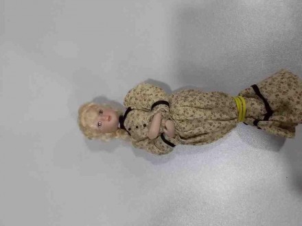 Лялька порцелянова 15-20 см, у комплекті йдуть підставки. Ляльки повністю порцел. . фото 6