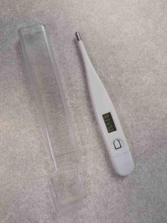 Электронный термометр - простейший минималистический дизайн и стандартный набор . . фото 5