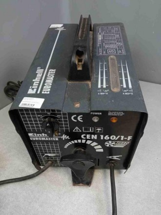 Зварювальний апарат Einhell CEN 160/1-F
Тип: трансформатор; ручна дугова (ММА); . . фото 9