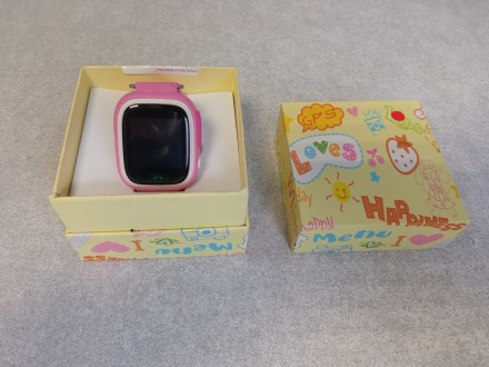 Умные часы детские, пластиковый корпус, сенсорный IPS-экран, 1.3", 240x240, встр. . фото 2