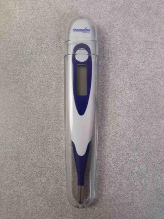 Електронний термометр з заокругленою формою, гнучким наконечником і надшвидким р. . фото 2