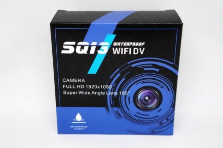 Мінікамера SQ13 WiFi з водонепроникним боксом 

Камера SQ13 знімає кольорове в. . фото 6