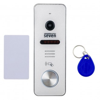  Основні переваги виклику панели SEVEN CP-7504F RFID white Видеопанель со вбудов. . фото 2