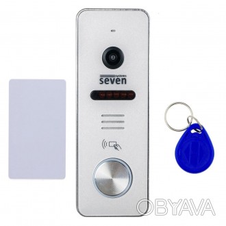  Основні переваги виклику панели SEVEN CP-7504F RFID white Видеопанель со вбудов. . фото 1