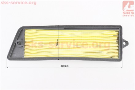 Код (артикул) товара 331667. Фильтр-элемент воздушный (пластик) Suzuki VECSTAR 1. . фото 4