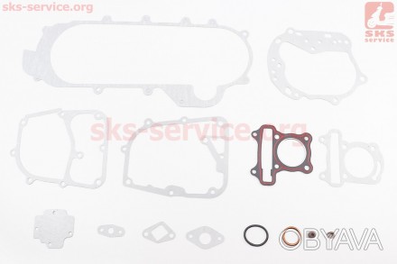 Код (артикул) товара 309969. Прокладки двигателя 60cc-44мм, к-кт 14 деталей, дли. . фото 1
