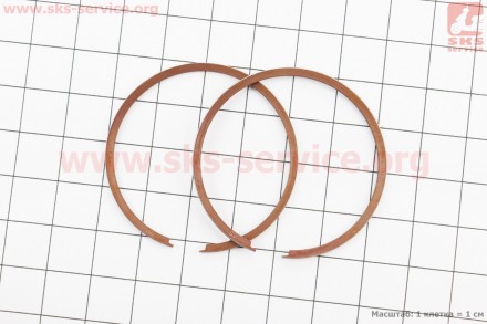 Код (артикул) товара 311079. Кольца поршневые 50cc 41мм +0,25 для скутеров с дви. . фото 2
