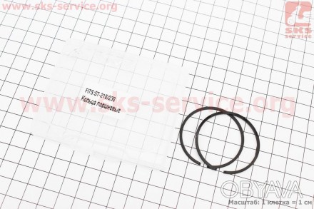 Код (артикул) товара 203063. Кольца поршневые 40х1,2мм MS-210/211/230, FS-100/40. . фото 1