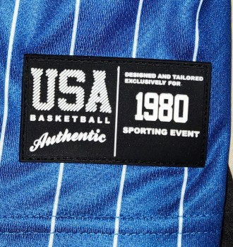 Басктбольная майка Rrimark USA Basketball Athletic 76, размер-XXL, длина-78см, п. . фото 7