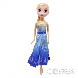 Кукла Эльза - героиня культового мультфильма "Холодное сердце". Одета в красивое. . фото 1