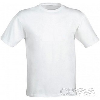 Трикотажные футболки оптом и в розницу
Описание: классическая белая футболка с к. . фото 1