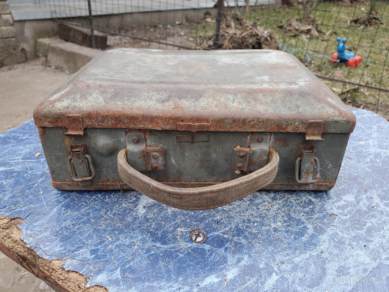 ᐈ  железный коробка железная ящик для ключей инструментов мощный .