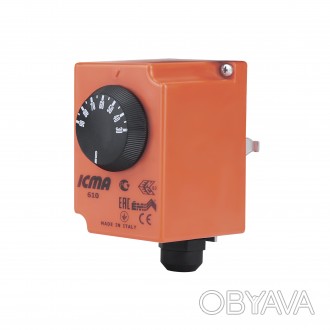 Термостаты ICMA Арт. 610 предназначены для подачи или снятия электрического напр. . фото 1