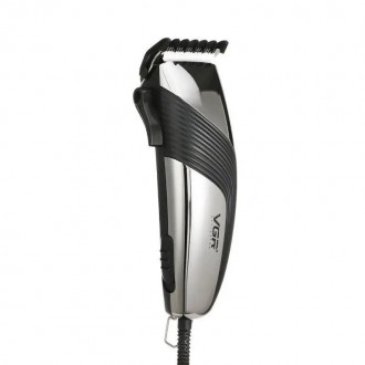 Машинка для стрижки волос VGR V-121 7991 – это универсальный прибор с насадками,. . фото 4