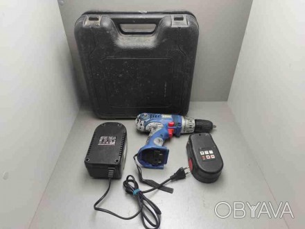 Безударний дриль-шурупокрут, знімний акумулятор 1.3 А год, 18 В, вага 2.2 кг, кр. . фото 1