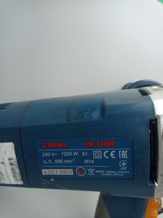 Міксер Rebir EM-1200E. Змішувач ручний Rebir ЕМ-1200E призначений для перемішува. . фото 8