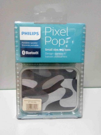 Портативная акустика колонка Б/У Philips PixelPop (BT110A). Киев. фото 1 Портативная акустика колонка Б/У Philips PixelPop (BT110A). Киев. фото 1
