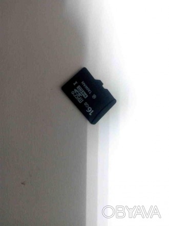 Карта пам'яті формату MicroSD 16Gb. Стандарт microSD, створений на базі стандарт. . фото 1