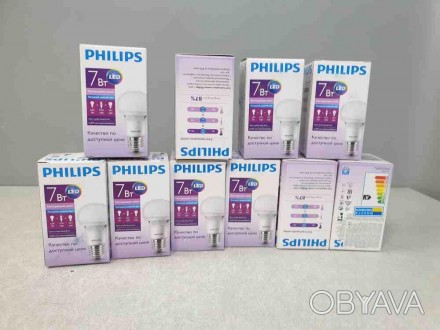Светодиодная лампа Philips ESS LEDBulb 7-55W 6500K Е27 220-240V
Внимание! Комисс. . фото 1