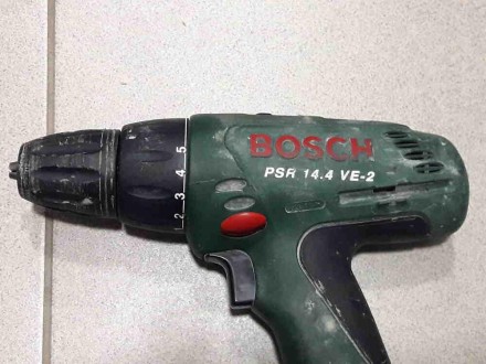 Bosch PSR 14,4 VE-2. Макс. число оборотов холостого хода: 1250 об/мин. Тип инстр. . фото 7