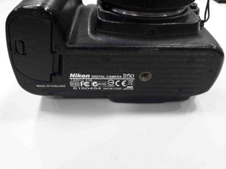 Цифровий фотоапарат Nikon D50 KIT AF-S DX 18-55G black. Фотокамера D50 ідеально . . фото 7