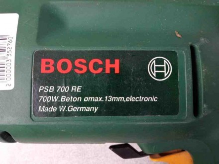 Производитель:	Bosch
Тип:	Дрель
Питание:	сеть
Мощность, Вт (для сетевых):	700
Ти. . фото 3