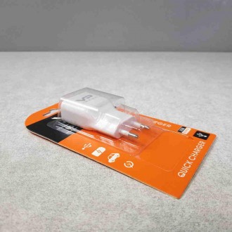 Veron AD-19 Quick 2.0 Home Charger — 1 USB — 2 A White
Внимание! Комиссионный то. . фото 5