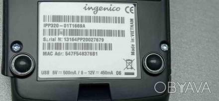 Технічні характеристики Ingenico IPP 320
Основний процесор	32bits ARM 9, 450 Mip. . фото 1