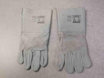 Опис товару:
Захисні зварювальні рукавички виготовлені з термостійкого спилка дл. . фото 2