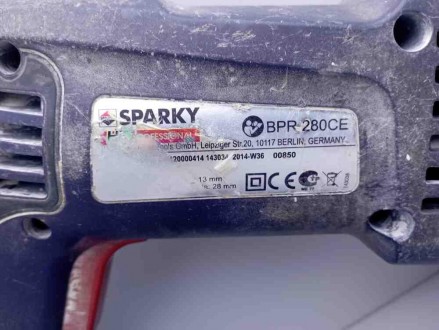 SPARKY BPR 280СE – профессиональный перфоратор из модельного ряда 2012 года, рас. . фото 3