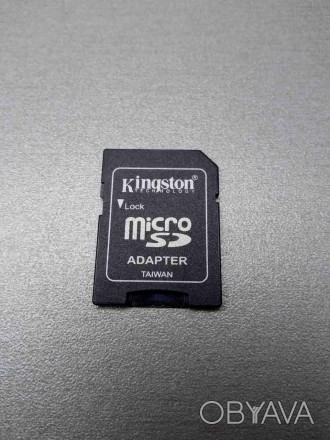 MicroSD-SD adapter. Обеспечивает совместимость карт microSD с устройствами, осна. . фото 1