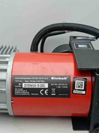 Автомобильный компрессор Einhell CC-AC 35/10 12V - удобный и высокопроизводитель. . фото 7