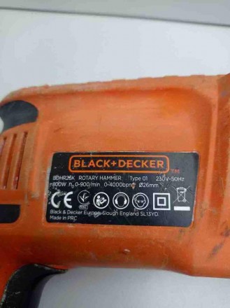 Black&Decker KD1250K — мощный и удобный перфоратор предназначен для сверления с . . фото 5