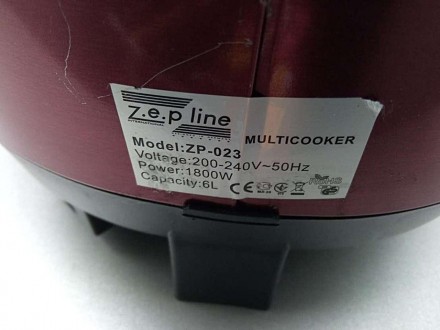 Мультиварка Zepline ZP-023 - прибор, который не только будет всегда радовать вас. . фото 7
