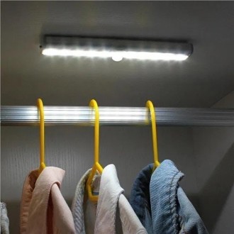 Світлодіодний світильник 12LED лампа з акумулятором датчик руху 25см. Днепр. фото 1 Світлодіодний світильник 12LED лампа з акумулятором датчик руху 25см. Днепр. фото 1