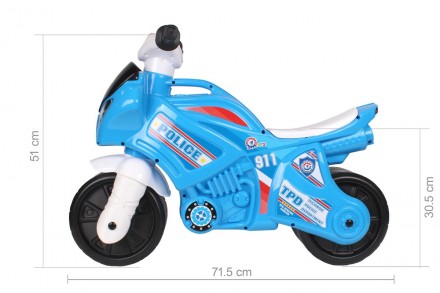 Іграшка мотоцикл дитячий зі звуковими ефектами Іграшка «Мотоцикл ТехноК&ra. . фото 4