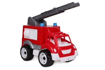 Детская игрушка пожарная машинка Машинка оборудована подвижной лестницей для пож. . фото 2