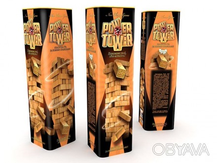 Гра настільна Vega Power Tower від виробника Danko Toys (укр.) Power Tower - гра. . фото 1