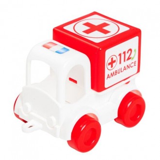 Набір машинок швидкої допомоги "Kid cars" від Tigres Серія тематичних іграшкових. . фото 4