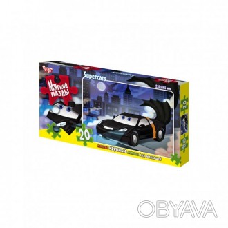Пазли "Машина бетмен" від українського виробника Danko Toys Товар відправляється. . фото 1