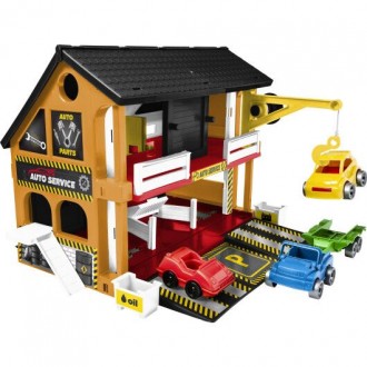 Игровой набор автосервис Play House Перенесите автомобильную мастерскую в детску. . фото 3