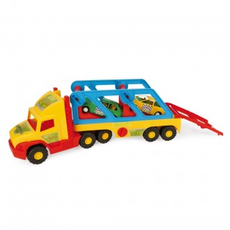 Іграшкова вантажівка "Super Truck" з авто-купе від Tigres Іграшкова вантажівка &. . фото 2
