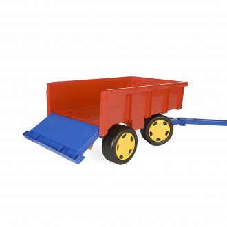 Іграшковий трактор "Гігант" з причіпом та ковшем від Tigres Великий іграшковий т. . фото 3