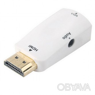 
	Конвертер HDMI (папа) на VGA(мама) - компактноеустройство, свяжет в единое цел. . фото 1