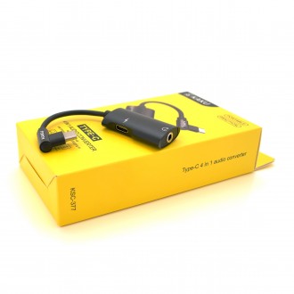 Аудиоконвертор iKAKU KSC-377 MAIQI 4 in 1 audio converter Type-C, Black, B. Кривий Ріг. фото 1
Аудиоконвертор iKAKU KSC-377 MAIQI 4 in 1 audio converter Type-C, Black, B. Кривий Ріг. фото 1