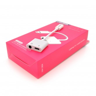 Аудиоконвертор iKAKU KSC-353 ANFENG 2 in 1 audio converter Lightning, Box. Кривий Ріг. фото 1
Аудиоконвертор iKAKU KSC-353 ANFENG 2 in 1 audio converter Lightning, Box. Кривий Ріг. фото 1