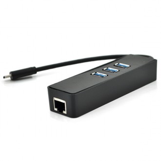 Type-C-хаб, 3хUSB 3.0 + 1 Gigabit Lan, Black, Box. Кривий Ріг. фото 1
Type-C-хаб, 3хUSB 3.0 + 1 Gigabit Lan, Black, Box. Кривий Ріг. фото 1