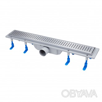 Лінійний трап Qtap Dry FB304-600 допоможе облаштувати сучасну душову зону без за. . фото 1